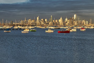 Image showing Melbourne city view