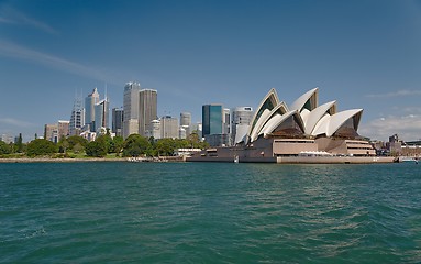 Image showing Sydney city view from the water