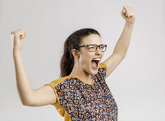 Image showing Happy woman