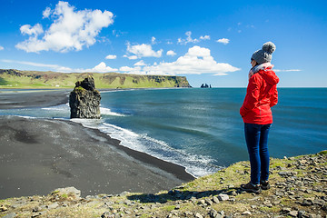 Image showing Tourist in Iceland