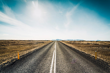 Image showing Endless road