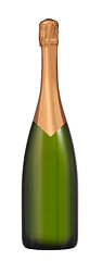 Image showing Bottle of champagne