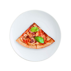 Image showing piece of pizza