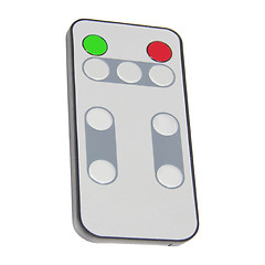 Image showing Single infrared remote control for media center