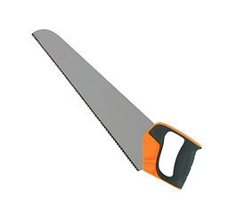 Image showing Hand saw isolated