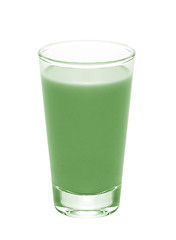 Image showing Delicious vegetable smoothie