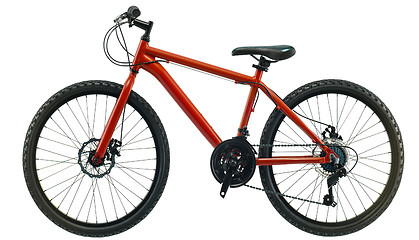 Image showing New bicycle isolated