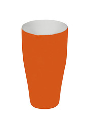 Image showing Orange cup