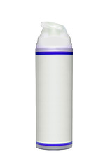 Image showing Small White Shaving Foam