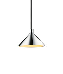 Image showing metal lamp isolated