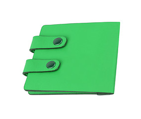 Image showing Green wallet