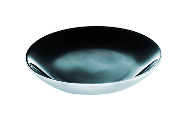 Image showing Black plate isolated