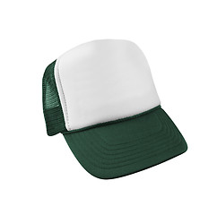 Image showing White baseball cap isolated