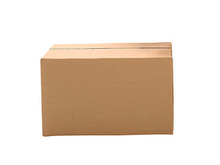 Image showing simple brown carton box