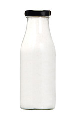 Image showing Milk bottle. Isolated on white