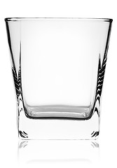 Image showing Empty glass for whiskey