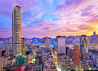 Image showing Hong Kong skyline