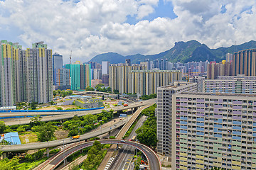 Image showing hong kong public estate buildings