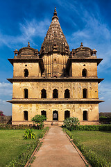 Image showing Royal cenotaphs of Orchha