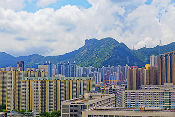 Image showing hong kong public estate buildings