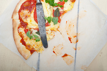 Image showing Italian pizza Margherita