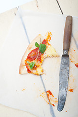 Image showing Italian pizza Margherita