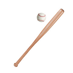 Image showing baseball bat isolated