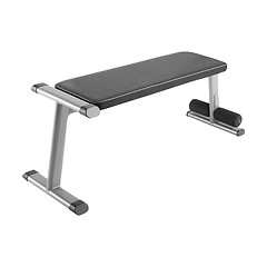 Image showing Exercise weight bench