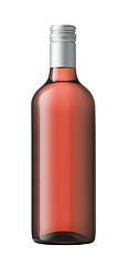 Image showing isolated wine bottle