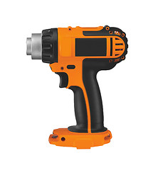 Image showing electric battery powered impact wrench