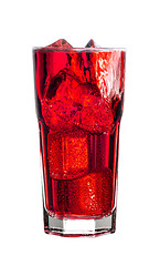 Image showing Strawberry flavor drink