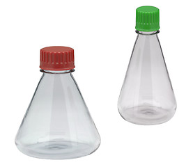 Image showing Chemical laboratory flask