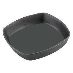 Image showing Iron frying pan isolated