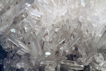 Image showing white rock-crystal background