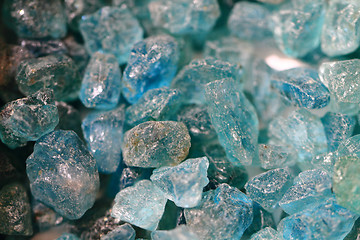 Image showing blue apatite mineral texture