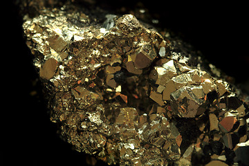 Image showing pyrite mineral background