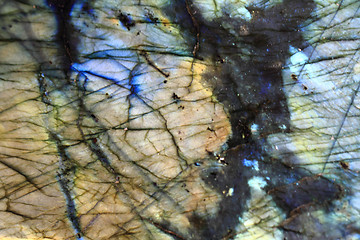 Image showing labradorite mineral background