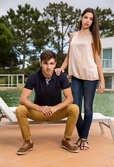 Image showing Young couple