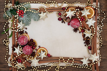 Image showing Festive Christmas Border