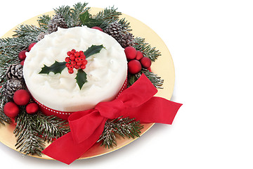 Image showing Traditional Christmas Cake 