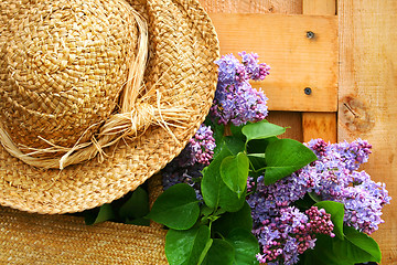 Image showing Freshly picked liliacs