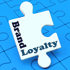 Image showing Brand Loyalty Shows Customer Confidence Preferred Brand name