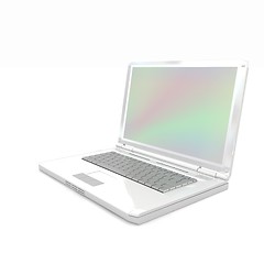 Image showing Laptop computer. 3d render