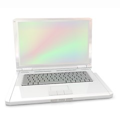 Image showing Laptop computer. 3d render