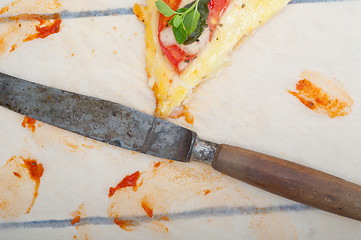 Image showing Italian pizza Margherita