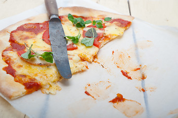 Image showing Italian pizza Margherita