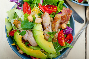 Image showing Chicken Avocado salad 