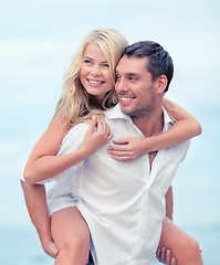 Image showing couple at seaside