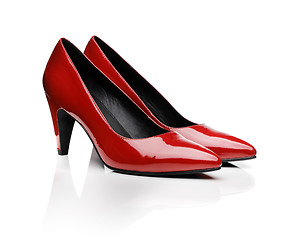 Image showing Red Pumps