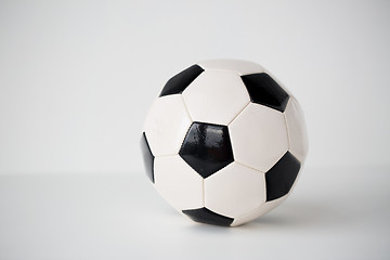 Image showing close up of football or soccer ball